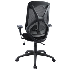 Load image into Gallery viewer, Mesh Executive Office Chair with Headrest, Adjustable Arms and Lumbar Support

