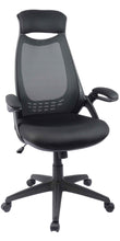 Load image into Gallery viewer, Hylone High-Back Ergonomic Office Desk Chair Height Adjustable with Flip-up Arms，Lumbar Support and Headrest
