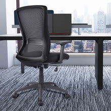 Load image into Gallery viewer, Ergonomic Office Chair with Adjustable Arms, Seat Height and Lumbar Support
